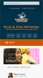 Mobile Screenshot of blissandfire.com
